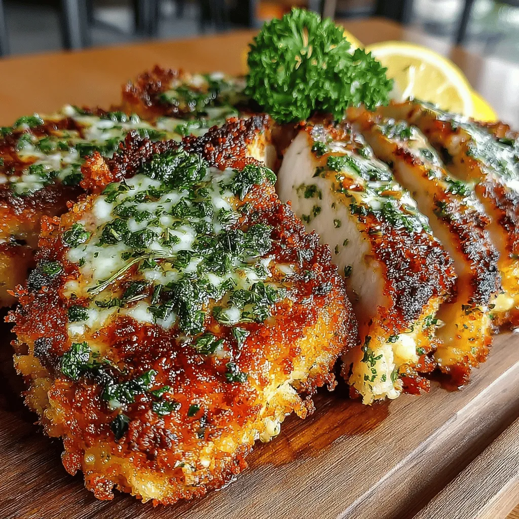 When it comes to comfort food, few dishes rival the savory satisfaction of perfectly cooked pork chops. This Parmesan Herb Crusted Pork Chops recipe elevates the classic cut of meat with a delectable crust that is both crunchy and flavorful. The appeal of this dish lies not only in its mouthwatering taste but also in the harmonious balance of textures—from the juicy, tender pork to the golden, crispy exterior. Whether you're preparing a weeknight dinner or looking to impress guests at a special gathering, these pork chops are sure to delight.