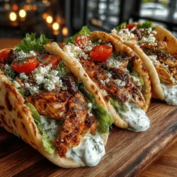 Greek cuisine is a delightful tapestry woven together with fresh ingredients, vivid colors, and rich flavors. Renowned for its emphasis on healthy eating, Greek food celebrates the bounty of the Mediterranean with a focus on olive oil, lean proteins, seasonal vegetables, and aromatic herbs. One dish that encapsulates this vibrant culinary tradition is the Greek Chicken Pita Pocket, a meal that not only tantalizes the taste buds but also provides a wholesome dining experience.