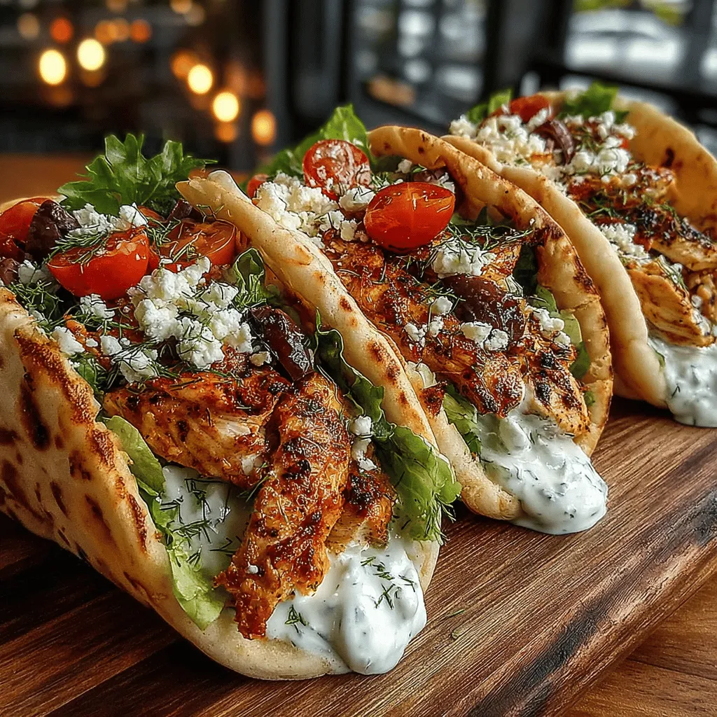 Greek cuisine is a delightful tapestry woven together with fresh ingredients, vivid colors, and rich flavors. Renowned for its emphasis on healthy eating, Greek food celebrates the bounty of the Mediterranean with a focus on olive oil, lean proteins, seasonal vegetables, and aromatic herbs. One dish that encapsulates this vibrant culinary tradition is the Greek Chicken Pita Pocket, a meal that not only tantalizes the taste buds but also provides a wholesome dining experience.