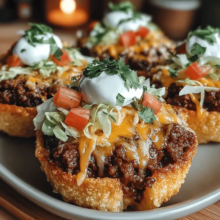 Taco night is a cherished tradition in many households, celebrated for its vibrant flavors and customizable options. But what if you could elevate that experience with a fun, bite-sized twist? Enter Mini Taco Delights—adorable little taco cups that pack all the deliciousness of traditional tacos into a convenient, easy-to-eat format. Perfect for family dinners, parties, or casual gatherings, these mini taco delights are not only visually appealing but also a surefire way to impress your guests.