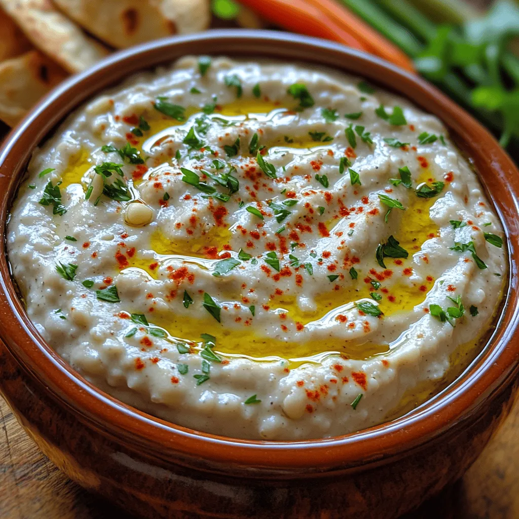 One of the most delightful aspects of the Creamy Garlic White Bean Dip is its versatility. You can customize it to suit your palate or dietary preferences. Here are some flavor variations and adaptations to consider: