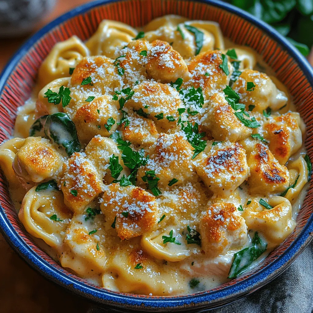 When it comes to comfort food, few dishes can compete with the luxurious allure of creamy pasta. Among the myriad of options available, Chicken Alfredo Tortellini stands out as a particularly satisfying meal that beautifully balances indulgence with convenience. This delightful dish combines tender chicken, rich Alfredo sauce, and cheese-filled tortellini, making it a top choice for both casual dinners and more festive gatherings. Whether you are rushing home from work or hosting a dinner party, this recipe promises to deliver a heartwarming experience that is sure to please everyone at the table.