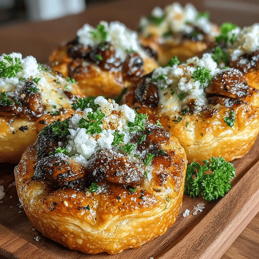 In today’s culinary landscape, bite-sized snacks have emerged as a staple for gatherings, parties, and casual get-togethers. Their convenience and ability to cater to various palates make them a go-to option for hosts and guests alike. Among the myriad of options, Herb Roasted Garlic Mushroom Pizza Bites stand out not only for their delightful flavors but also for their simplicity in preparation. This recipe offers a unique twist on traditional pizza bites, combining the earthy richness of mushrooms with the robust notes of garlic and a medley of herbs, ensuring it appeals to both mushroom enthusiasts and pizza aficionados.