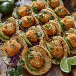 In recent years, avocados have surged in popularity, becoming a staple ingredient in countless kitchens around the world. Their creamy texture and mild flavor make them incredibly versatile, allowing them to shine in a variety of dishes—from guacamole to salads and even desserts. However, it’s not just their culinary flexibility that has captured the hearts of food enthusiasts; avocados are also packed with essential nutrients that contribute to a balanced diet. This article will introduce you to a delightful recipe: Crunchy Air-Fried Avocado Tacos. This innovative dish combines the rich creaminess of avocados with the satisfying crunch of air-frying, presenting a plant-based meal that is both delicious and nutritious.