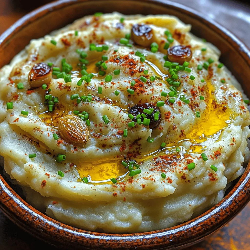The preparation of these mashed potatoes is straightforward, but the key is in the details. Here’s how to create the perfect creamy masterpiece:
