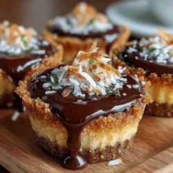 When it comes to desserts, the appeal of no-bake recipes is undeniable. They offer a level of convenience that is hard to resist—no need to preheat the oven or worry about timing baked goods to perfection. Instead, no-bake desserts allow for a simpler, more relaxed approach to satisfying your sweet tooth, making them perfect for busy individuals or anyone looking to whip up a treat without the fuss. Among the myriad of no-bake options, few combinations can rival the timeless duo of chocolate and coconut. This recipe for Decadent No-Bake Chocolate Coconut Cups brings together these beloved flavors in a rich and indulgent treat that is sure to please a crowd.