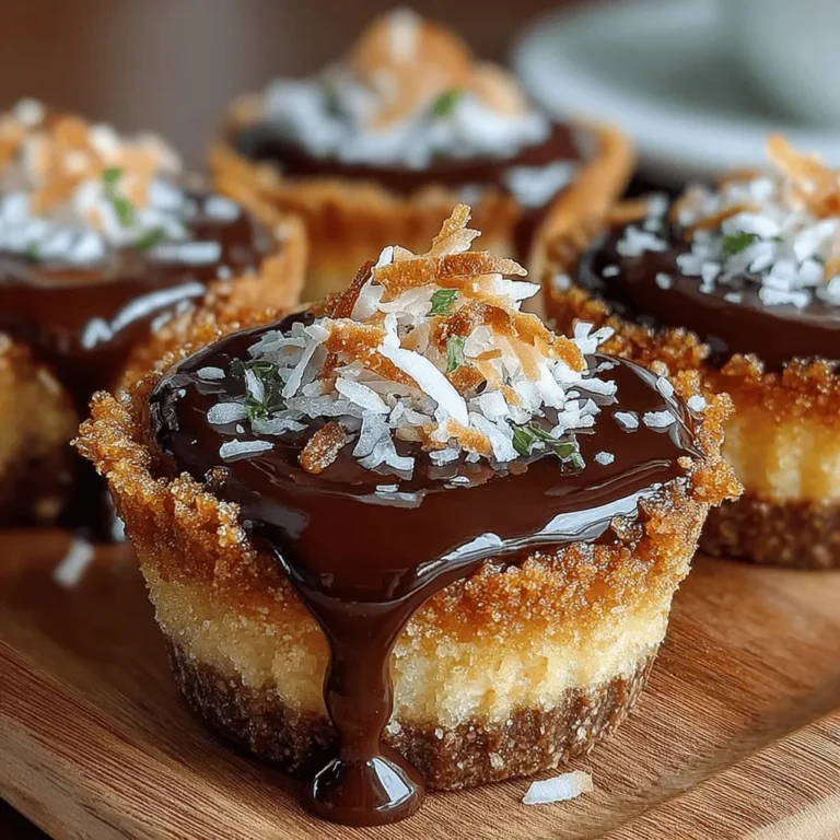 When it comes to desserts, the appeal of no-bake recipes is undeniable. They offer a level of convenience that is hard to resist—no need to preheat the oven or worry about timing baked goods to perfection. Instead, no-bake desserts allow for a simpler, more relaxed approach to satisfying your sweet tooth, making them perfect for busy individuals or anyone looking to whip up a treat without the fuss. Among the myriad of no-bake options, few combinations can rival the timeless duo of chocolate and coconut. This recipe for Decadent No-Bake Chocolate Coconut Cups brings together these beloved flavors in a rich and indulgent treat that is sure to please a crowd.