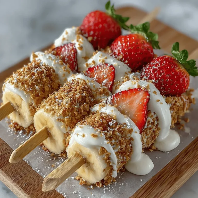 As the warm sun shines brightly and the days stretch longer, the quest for refreshing snacks becomes a priority for many. Enter the Chilly Strawberry Banana Bliss, a delightful frozen treat that not only tantalizes your taste buds but also provides a burst of nutrition. This recipe is perfect for warm weather, offering a delicious way to enjoy a healthy snack that can be enjoyed by people of all ages. The combination of sweet strawberries and creamy bananas, complemented by a yogurt dip, creates a blissful experience that is simply hard to resist.
