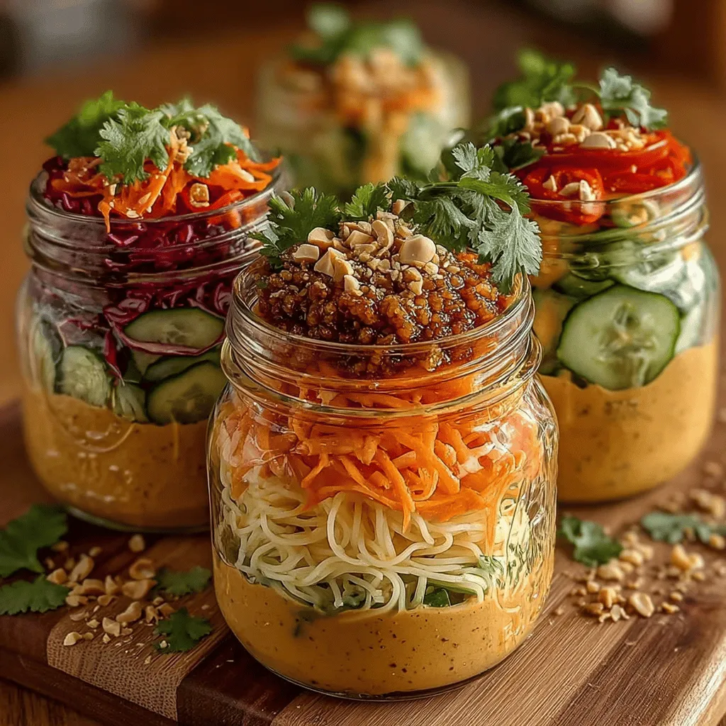 In the world of meal prep, mason jar salads have emerged as a go-to solution for those seeking convenience, nutrition, and vibrant flavors. These salads not only offer a visually appealing presentation but also provide a practical way to enjoy healthy meals on the go. Among the myriad of options available, the Spicy Peanut Noodle Mason Jar Salad stands out for its unique combination of textures, tastes, and nutritional benefits.