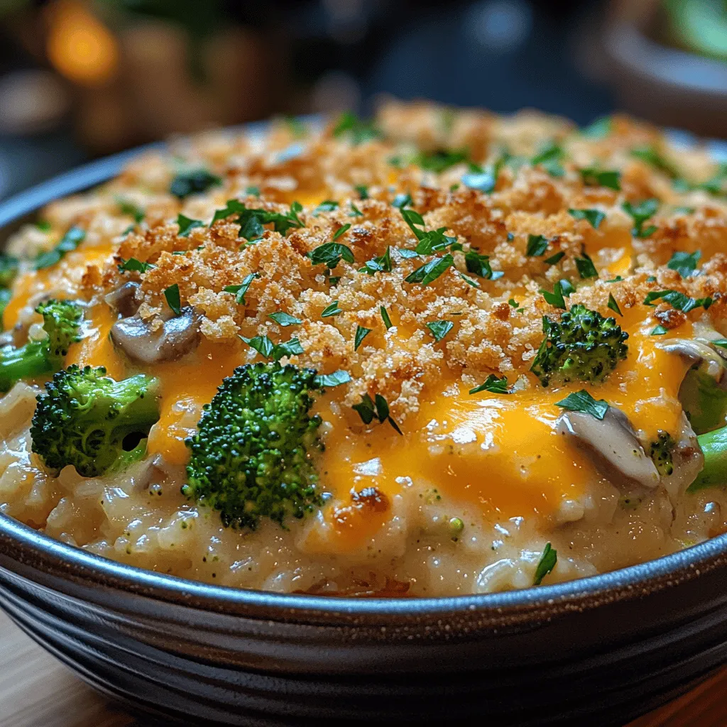 In the realm of comfort food, few dishes can rival the warmth and satisfaction of a creamy broccoli rice bake. This dish effortlessly combines the wholesome goodness of fresh vegetables with the hearty appeal of rice, all enveloped in a rich, cheesy sauce. Perfect for family dinners or as a side for your favorite protein, this bake is not just a meal; it’s an experience that brings everyone together at the table.