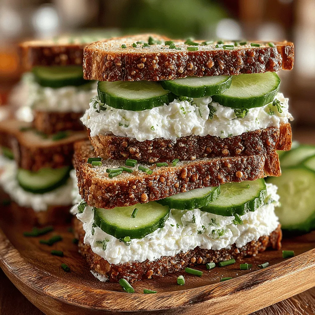 When it comes to light snacks and appetizers, few dishes can rival the refreshing nature of cucumber cream cheese sandwiches. These delightful bites are not only visually appealing but also offer a burst of flavor that can brighten up any occasion. Whether you’re hosting a summer garden party, preparing a light lunch, or simply looking for a healthy snack, cucumber cream cheese sandwiches are an ideal choice. Their simplicity and use of wholesome ingredients make them a go-to recipe for anyone who values both taste and nutrition.