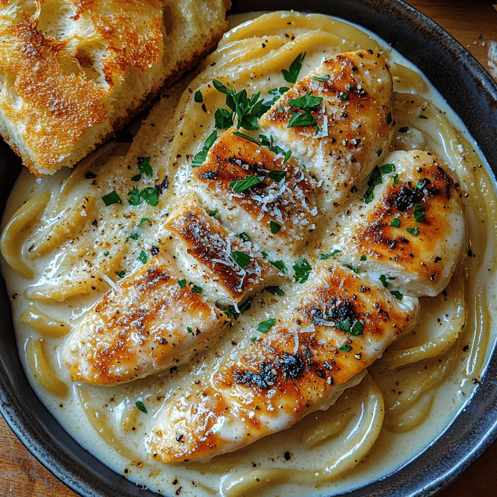 There’s something incredibly comforting about cooking a classic dish that reminds you of home. For many, Chicken Alfredo has always been one of those meals that stir up warm memories of family gatherings and joyful celebrations. I can vividly recall evenings spent around the dining table, where laughter and stories filled the air, all while we savored the creamy, cheesy goodness of this timeless favorite. The buttery aroma of garlic bread wafting through the kitchen was simply irresistible, making Chicken Alfredo a beloved staple in our household.