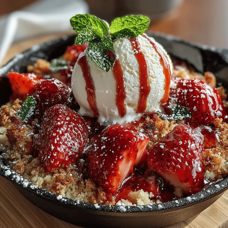 Grilling isn't just for savory dishes; it can elevate desserts to a whole new level. The unique flavors and textures that grilling introduces to traditional recipes create a delightful experience for your taste buds. Imagine biting into a warm, juicy dessert that combines the smoky sweetness of caramelized fruit with a crunchy topping—all thanks to the grill. One such dessert that perfectly embodies this summer grilling concept is the Grilled Strawberry Crisp.