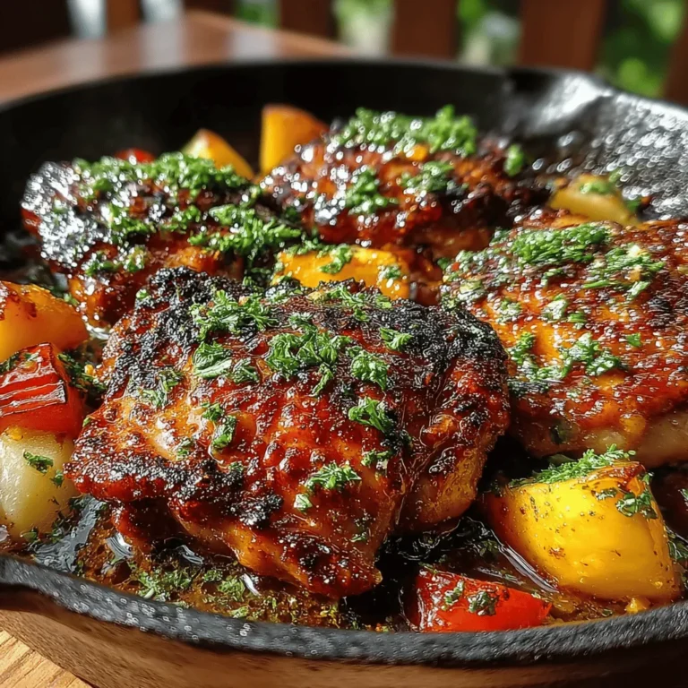 Once your chicken thighs are marinated in the sweet and smoky peach BBQ sauce, it’s time to cook them to perfection. Proper searing is crucial for achieving that delectable crispy skin and juicy interior.