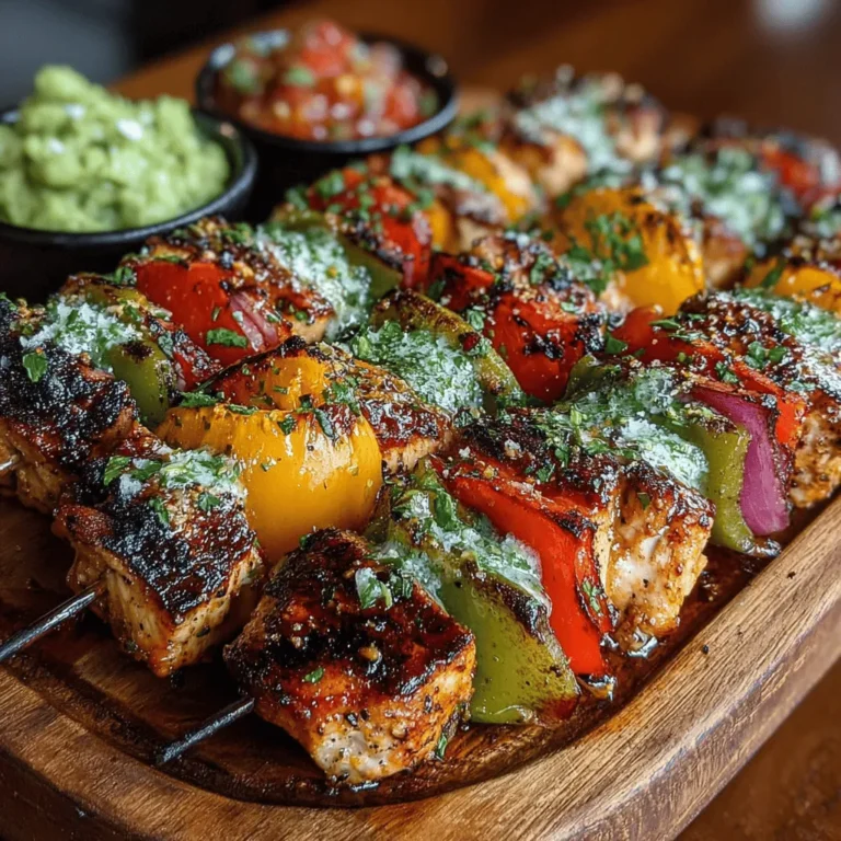 To create the ultimate sizzling grilled chicken fajita skewers, understanding the role of each ingredient is crucial. Let’s take a closer look at the main components that make this dish so delectable.