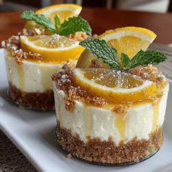 No-bake desserts have surged in popularity, especially during the warmer months when turning on the oven feels more like a chore than a culinary necessity. They offer a quick, easy, and delicious solution to satisfy your sweet tooth without the hassle of baking. Among the myriad of no-bake options, Zesty No-Bake Lemon Cheesecake Cups stand out as a particularly refreshing treat. This dessert perfectly balances tangy lemon flavors with a rich, creamy filling, making it an ideal choice for summer gatherings, picnics, or a delightful end to any meal.
