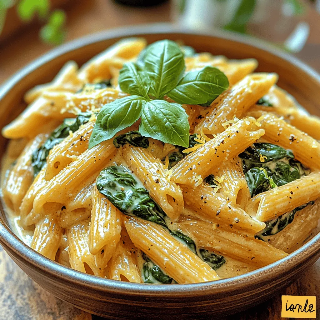 When it comes to comfort food, few dishes can compete with creamy pasta. The rich, velvety sauce clings to the pasta, creating an experience that is both satisfying and soul-soothing. Creamy Garlic Spinach Penne is particularly appealing due to its harmonious blend of flavors. The earthiness of sautéed garlic complements the mild, slightly sweet taste of spinach, while the creaminess of the sauce enhances the overall profile, creating a decadent yet balanced dish.