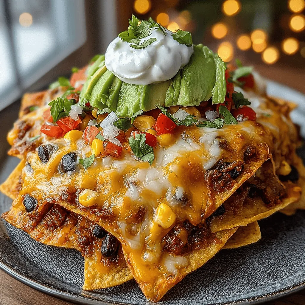 To create the perfect Tex-Mex Sweet Corn & Black Bean Nachos, it’s essential to understand the role of each ingredient in this dish. The harmony of flavors begins with the base, the tortilla chips. A good quality tortilla chip is crucial, as it provides the structure necessary to hold up the toppings while adding a satisfying crunch. Look for chips that are sturdy enough to withstand the weight of the toppings without breaking apart.