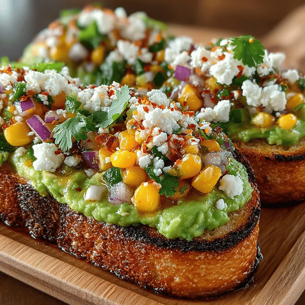 Lime juice is a crucial ingredient in our Sweet Corn & Avocado Toast, serving multiple purposes that elevate this dish. First and foremost, lime juice helps prevent oxidation of the avocado, which can turn brown and unappetizing shortly after cutting. By incorporating lime juice, you not only maintain the vibrant green color of the avocado but also enhance the overall flavor profile of your toast. The acidity of lime juice balances the richness of the avocado and the sweetness of the corn, creating a harmonious blend that is both refreshing and zesty.