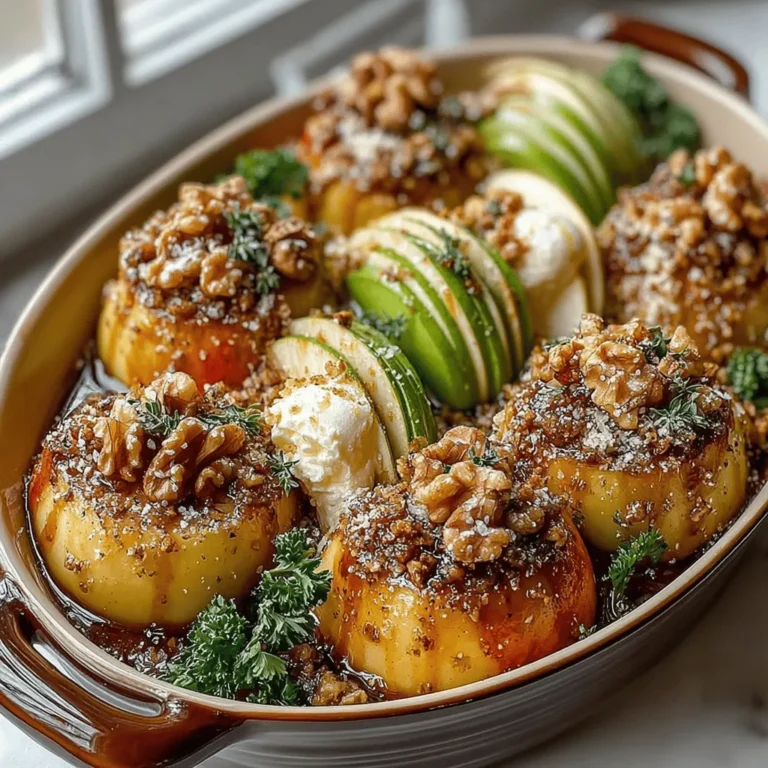 Autumn is a season that beckons us to embrace warming flavors and cozy aromas, and there’s no better way to celebrate this than with a dish of Maple Cinnamon Roasted Apples. This delightful recipe captures the essence of fall, offering a sweet and comforting treat that is as pleasing to the palate as it is to the senses. With the rich, natural sweetness of apples paired with the deep, earthy notes of maple syrup and the warm spiciness of cinnamon, this dish evokes a sense of nostalgia and seasonal joy.