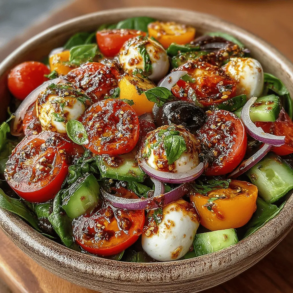 The Neapolitan salad, or "Insalata Napoletana," is a delicious and colorful dish that hails from the sun-kissed shores of Naples, Italy. Known for its vibrant flavors and fresh ingredients, this salad embodies the essence of Italian cuisine, where quality and simplicity come together to create something truly exceptional. With its roots deeply embedded in the Mediterranean diet, the Neapolitan salad is not only a feast for the eyes but also a celebration of health—a perfect choice for those looking to embrace a nutritious lifestyle.