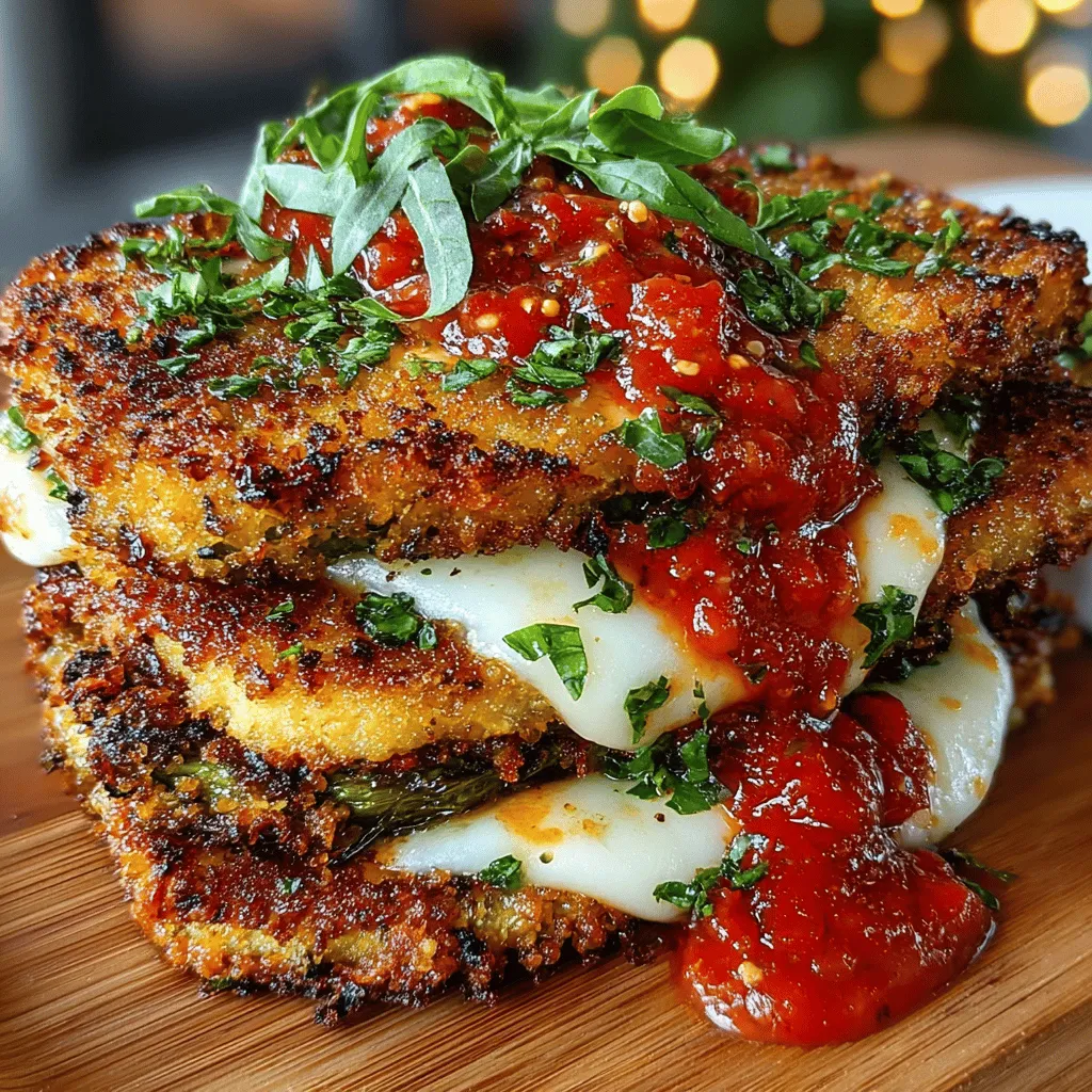 Eggplant Parmesan is a beloved dish that has graced tables across Italy and beyond for generations. Traditionally, this classic comfort food features layers of breaded and fried eggplant slices, marinara sauce, and a generous sprinkle of cheese, all baked to golden perfection. However, in this rendition, we take a bold step in a new direction by infusing the dish with the vibrant heat of Hatch chiles. This Spicy Hatch Chili Eggplant Parmesan combines the savory, comforting attributes of the original with a fiery twist, making it a compelling choice for both vegetarians and spice aficionados alike.