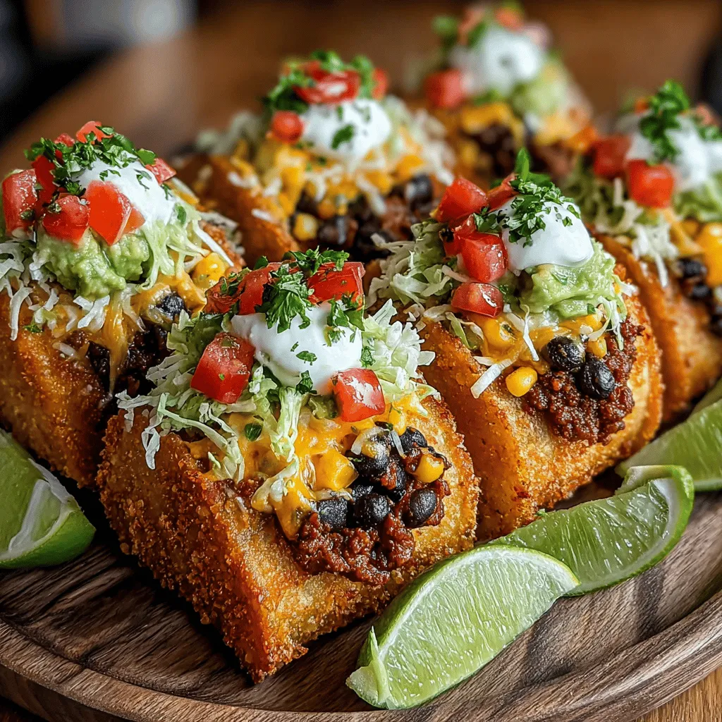 Mexican-inspired recipes have surged in popularity due to their vibrant flavors, colorful presentations, and the ability to cater to diverse palates. Among the myriad of enticing dishes hailing from this rich culinary tradition, Mini Chicken Tostada Cones stand out as a delightful option that brings together the zest of Mexican cuisine with a fun and innovative twist. These bite-sized wonders are not just a feast for the taste buds; they also serve as an eye-catching addition to any gathering.