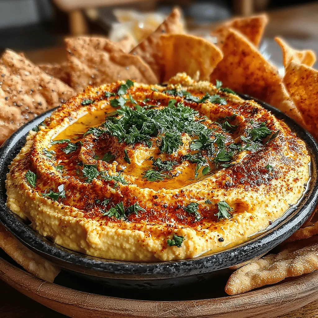 In the world of dips, hummus reigns supreme, and our Garlic Bliss Hummus is a true testament to this beloved dish. Hummus, a staple in Middle Eastern cuisine, has transcended cultural boundaries to become a favorite across the globe. This creamy, versatile dip is not only delicious but also packed with nutrition, making it a go-to choice for health-conscious eaters. Our Garlic Bliss Hummus takes this classic recipe to new heights with the rich flavor of roasted garlic, creamy chickpeas, and a touch of tahini, creating a mouthwatering experience that is hard to resist. To elevate your snacking experience further, we pair this delightful hummus with homemade crunchy pita chips, which provide the perfect textural contrast.