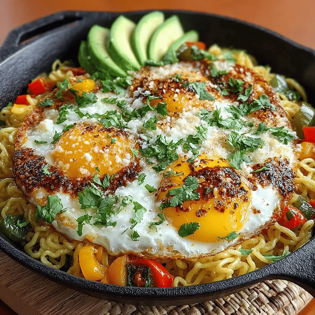 If you’re searching for a quick yet satisfying meal that bursts with flavor, look no further than the Hatch Chili Egg Noodle Skillet. This dish brings together the comforting texture of egg noodles with the vibrant flavors of Hatch green chilies, creating an irresistible combination that will delight your taste buds. Whether you're navigating a busy weeknight or simply craving something delicious, this skillet recipe is perfect for anyone looking to whip up a meal in no time.