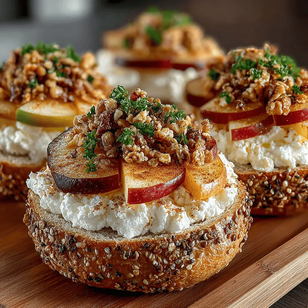 In recent years, the breakfast scene has evolved significantly, with a noticeable shift toward creative and indulgent options that go beyond the traditional fare. As people seek out unique ways to start their day, innovative recipes have emerged, capturing the attention of food lovers everywhere. Among these delightful offerings, the Cinnamon Apple Bagel Sandwich stands out as a flavorful and satisfying choice that perfectly balances sweetness, creaminess, and crunch.