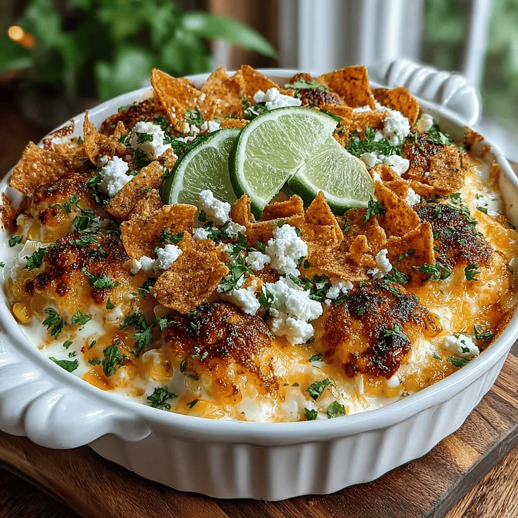 Mexican street corn, or elote, is a beloved dish that has captured the hearts (and taste buds) of food lovers around the globe. Traditionally served on a stick and slathered with a luscious mix of mayonnaise, crema, cheese, and spices, this street food staple embodies the vibrant flavors of Mexican cuisine. However, as culinary trends evolve, so do the ways we enjoy our favorite foods. Enter the Spicy Mexican Street Corn Casserole—a delightful transformation of the classic elote into a comforting, hearty dish that is perfect for any occasion.