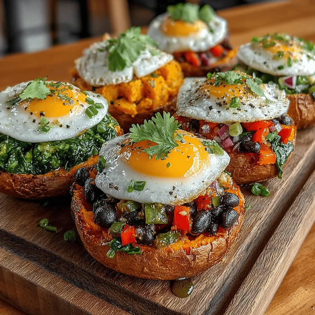 Savory Sweet Potato Egg Cups with a Kick offer a delightful twist on traditional breakfast dishes, marrying the natural sweetness of sweet potatoes with a medley of fresh ingredients and spices. This innovative recipe is not only visually appealing but also versatile enough to be enjoyed at any meal of the day. With their vibrant colors and satisfying textures, these egg cups are a nutritious option that will please a variety of palates.
