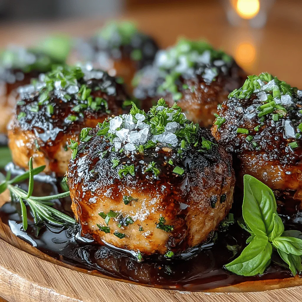 Baked Balsamic Meatballs are a culinary masterpiece that marries the hearty goodness of meatballs with the tangy richness of a balsamic glaze. This dish has gained popularity for its delicious flavor profile and versatility, making it a favorite among home cooks and food enthusiasts alike. Whether you are hosting a family dinner, planning a gathering with friends, or preparing meals for the week ahead, these meatballs are sure to impress your guests and satisfy your taste buds.