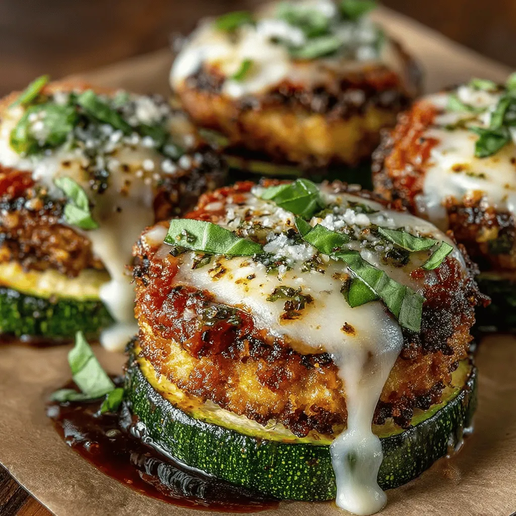 Chicken Parmesan is a beloved dish that has made its way into the hearts—and stomachs—of many. This classic Italian-American recipe typically features breaded chicken cutlets topped with marinara sauce and melted cheese, creating a dish that is comfort food at its finest. Over the years, numerous variations have emerged, each putting a unique spin on the traditional recipe, appealing to diverse tastes and dietary preferences. Among these innovative adaptations, Zucchini Chicken Parmesan Rounds stand out as a healthier and inventive alternative.
