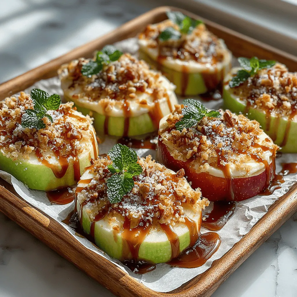 To create the perfect Caramel Apple Frozen Yogurt Chips, the first crucial step is to properly coat the apple slices. Start by preparing your apple slices, ensuring they are uniform in thickness—about 1/4 inch works best. This consistency allows for even coating and freezing, ensuring each bite is delightful.