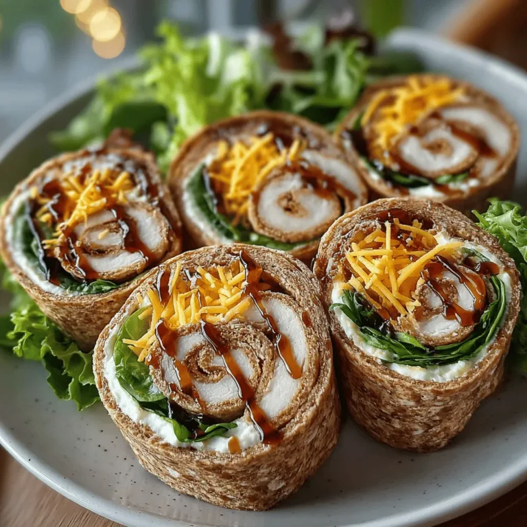 If you’re looking for a quick, nutritious, and crowd-pleasing snack, the Apple Turkey Pinwheels are a perfect choice. This delightful recipe combines savory turkey, sweet apples, creamy cheese, and fresh greens, all wrapped in a soft tortilla. Not only do they make for a visually appealing dish, but their flavor profile is equally enticing, making them a popular option for gatherings, lunchboxes, or even a casual afternoon snack.