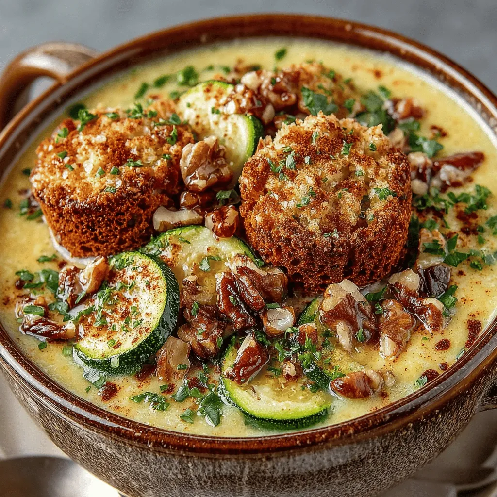 In the world of culinary creativity, few recipes surprise and delight as much as Zucchini Cookie Soup Delight. This innovative dish cleverly marries the wholesome goodness of zucchinis with the comforting sweetness of cookies, resulting in a nourishing and unexpected treat. Whether you’re seeking a unique dessert to impress dinner guests or a cozy indulgence to savor on a quiet evening, this recipe stands out for its remarkable ability to merge textures and flavors in a delightful way.