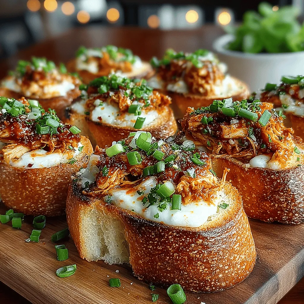 When it comes to appetizers that pack a punch, Spicy Mini Buffalo Chicken Bread Bites are an unbeatable choice. These delectable morsels are not only bursting with flavor but also come together effortlessly, making them a favorite for gatherings and parties. Their combination of tender chicken, zesty buffalo sauce, and creamy cheeses, all nestled between crispy, toasted bread, creates a snack that is both satisfying and addictive. Whether you’re hosting a game day gathering or an intimate get-together, these bites are sure to impress your guests and leave them craving more.