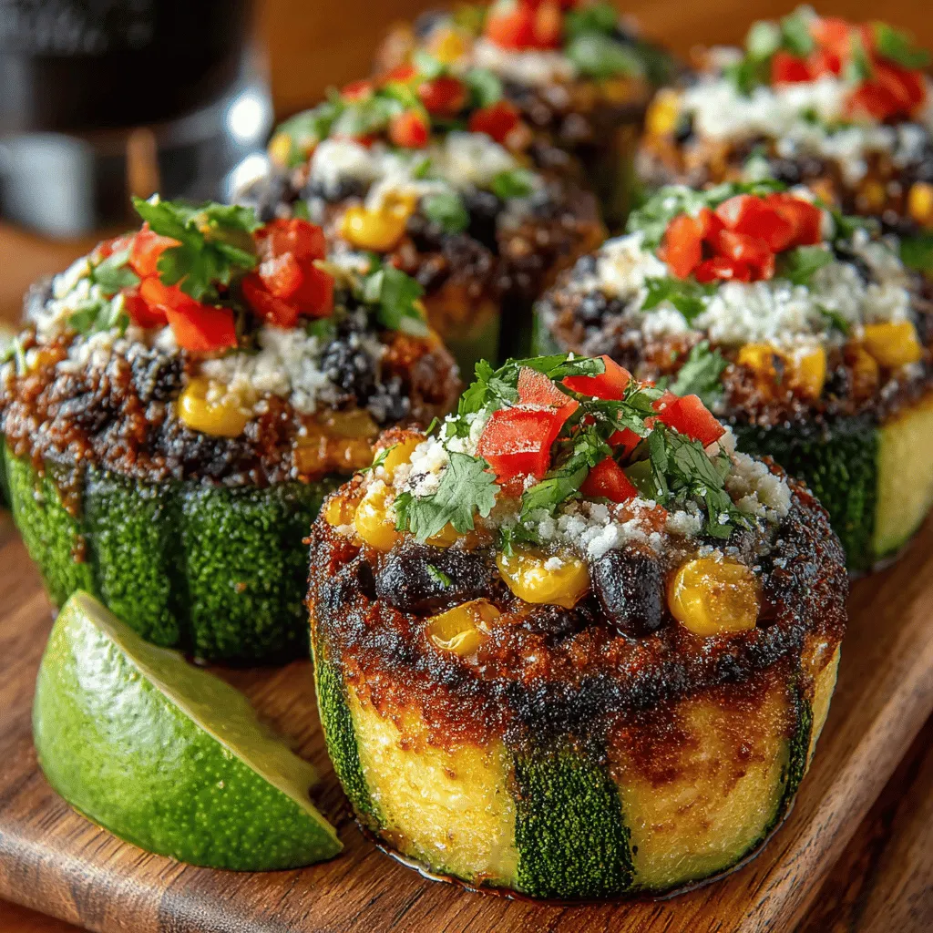 Explore the vibrant flavors of Tex-Mex cuisine with these irresistible Mini Tex-Mex Zucchini Bites. Perfect as an appetizer or a snack, these bite-sized delights bring together the best of both worlds – a delicious and satisfying treat that doesn’t compromise on nutrition. By combining fresh zucchini with a zesty filling of corn, black beans, and cheese, this recipe offers a healthier twist on traditional Tex-Mex fare. Whether you’re hosting a gathering or simply looking for a tasty snack, these mini bites are sure to impress. In this article, we will delve into the details of this recipe, including preparation techniques, ingredient insights, and presentation ideas, ensuring you create a dish that is both satisfying and visually appealing.