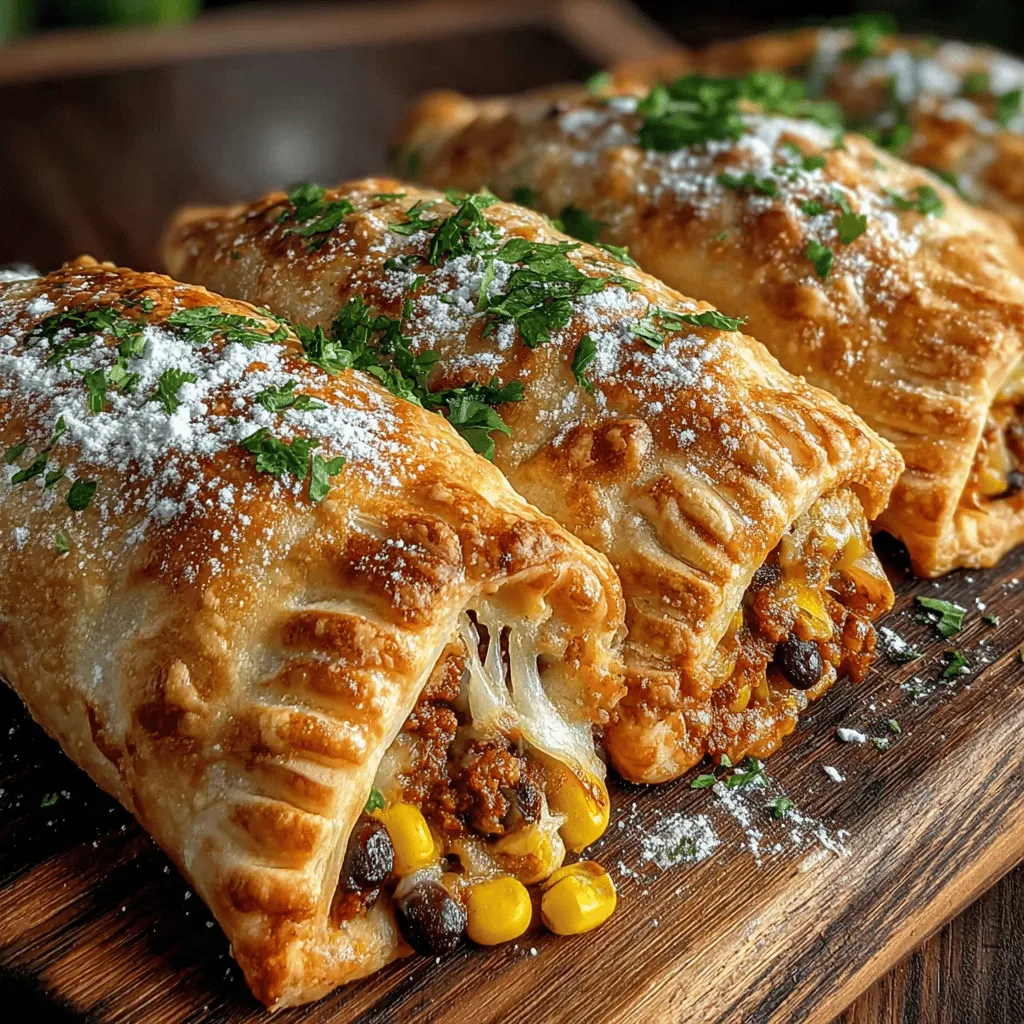 Hand pies are a delightful culinary creation that marries convenience with comfort, offering a portable meal option packed with flavor. With a crispy, flaky crust enveloping a savory filling, they make for an ideal snack or a satisfying meal. Among the numerous variations of hand pies, the spicy chili chicken hand pie stands out, offering a deliciously bold flavor profile that tantalizes the taste buds. This recipe not only features tender chicken infused with a symphony of spices, but it also incorporates black beans and corn for added texture and nutrition, making it a well-rounded dish.