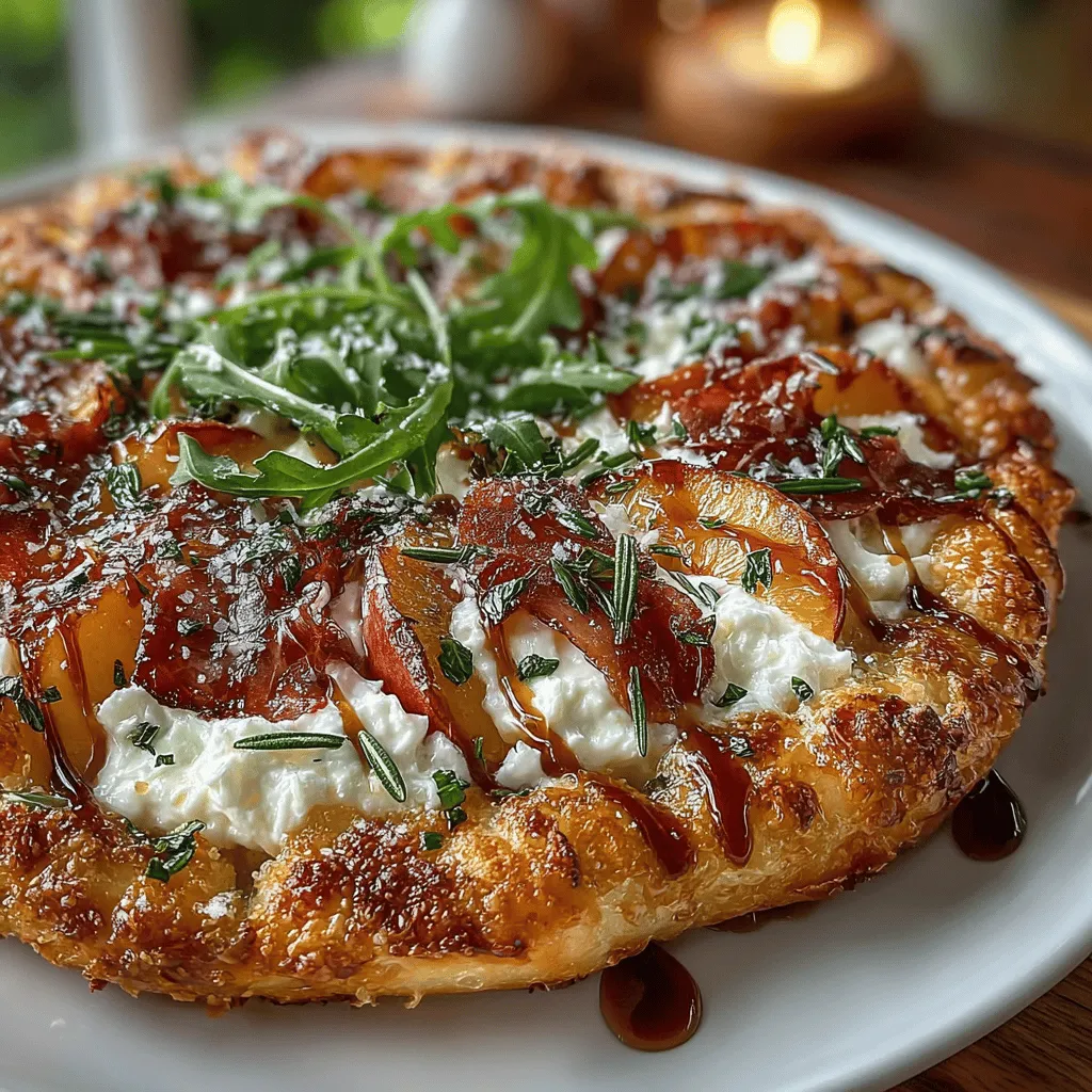 As the temperatures rise and the days grow longer, summer brings a bounty of fresh flavors that can transform simple dishes into extraordinary culinary experiences. The allure of seasonal cooking lies in the ability to utilize ingredients at their peak ripeness, allowing their natural flavors to shine. One dish that perfectly embodies the essence of summer is the Peachy Summer Delight Pizza. This creative twist on the traditional pizza combines the sweetness of ripe peaches with the savory notes of prosciutto and the creaminess of ricotta and mozzarella cheeses, creating a harmonious blend that is both refreshing and indulgent.