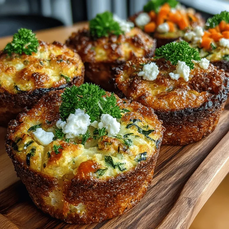 If you're looking for a delightful, savory treat that can easily elevate any meal occasion, the Zesty Mini Zucchini Quiche Cups are a must-try. These bite-sized quiches are not only visually appealing but also packed with flavors that cater to a variety of palates. Their versatility makes them perfect for brunch gatherings, enticing appetizers for dinner parties, or even a nutritious snack on the go. With the combination of fresh vegetables, creamy cheese, and rich eggs, these mini quiches promise to satisfy cravings while offering a healthy twist.