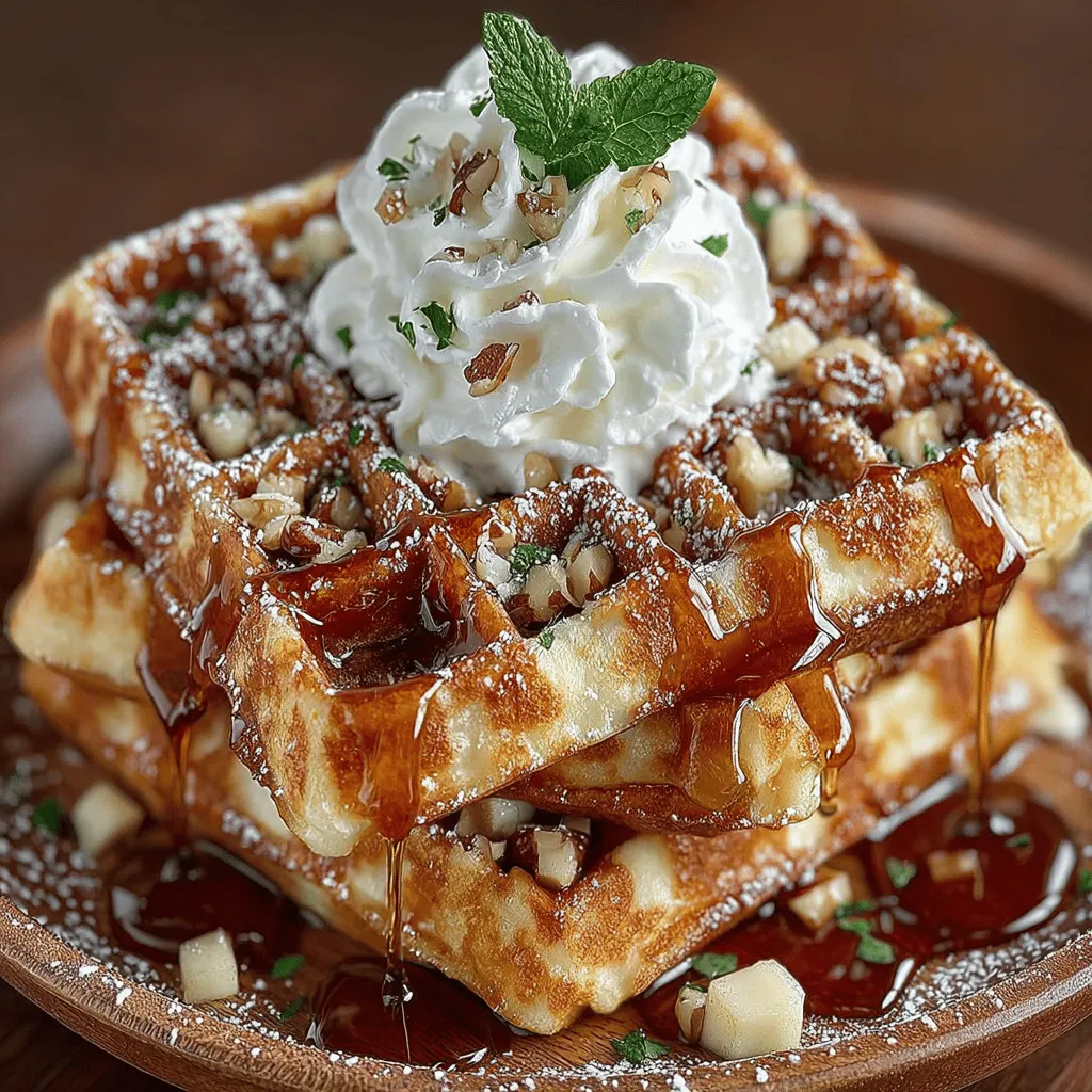 Imagine biting into a warm, fluffy waffle that tastes just like a slice of freshly baked apple pie. Apple Pie Waffles bring the beloved flavors of this classic dessert into the breakfast realm, creating a delightful culinary experience that is both unique and comforting. This recipe is a perfect blend of crispy, golden-brown waffles infused with the sweet and spiced essence of apple pie, making it an irresistible option for any meal of the day.