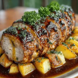 Maple Apple Glazed Pork Tenderloin Recipe