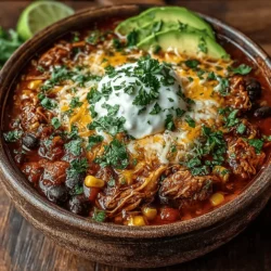 Chili dishes hold a cherished place in the realm of comfort food, offering warmth and satisfaction that resonates well beyond the dinner table. From classic beef chili to vegetarian versions brimming with beans and vegetables, chili is a versatile dish that can cater to any palate. Among the myriad of chili recipes, the Spicy Crockpot Chicken Enchilada Chili stands out as a perfect fusion of flavors and spices. This delightful dish combines tender chicken, hearty beans, and a medley of spices, creating a dish that is not only delicious but also a feast for the senses.