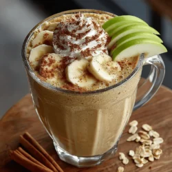 In recent years, smoothies have surged in popularity as a go-to meal option, cherished not only for their convenience but also for their versatility and health benefits. Packed with vitamins, minerals, and antioxidants, smoothies serve as an excellent way to incorporate a variety of ingredients into your diet. Among the endless possibilities for smoothie flavors, the Apple Pie Smoothie stands out as a unique and delicious twist that pays homage to a beloved dessert. Imagine enjoying the comforting flavors of a freshly baked apple pie in a refreshing, drinkable form—the Apple Pie Smoothie makes that dream a reality.