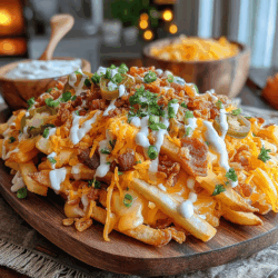 Welcome to your new favorite twist on a classic snack—Air Fryer Loaded Nacho Fries! If you're a fan of the perfect combination of crispy fries, gooey cheese, zesty toppings, and a hint of spice, then this recipe is for you. The air fryer makes it easy to achieve that coveted crunch while keeping things lighter than traditional frying methods. Whether you're prepping for a game night, looking for a quick weeknight dinner, or simply craving a delicious indulgence, these loaded nacho fries are sure to satisfy.
