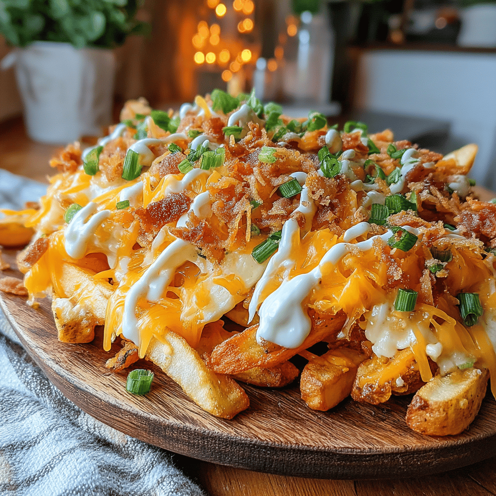 Welcome to your new favorite twist on a classic snack—Air Fryer Loaded Nacho Fries! If you're a fan of the perfect combination of crispy fries, gooey cheese, zesty toppings, and a hint of spice, then this recipe is for you. The air fryer makes it easy to achieve that coveted crunch while keeping things lighter than traditional frying methods. Whether you're prepping for a game night, looking for a quick weeknight dinner, or simply craving a delicious indulgence, these loaded nacho fries are sure to satisfy.