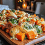 As the crisp air of autumn settles in, there's nothing quite like the comforting embrace of a warm, hearty meal that captures the essence of the season. Enter the "Cheesy Fall Harvest Sheet Pan Comfort with Apples and Sage." This delightful dish combines the rich flavors of roasted vegetables, the sweetness of fall apples, and the aromatic touch of fresh sage, all layered under a blanket of gooey cheese.
