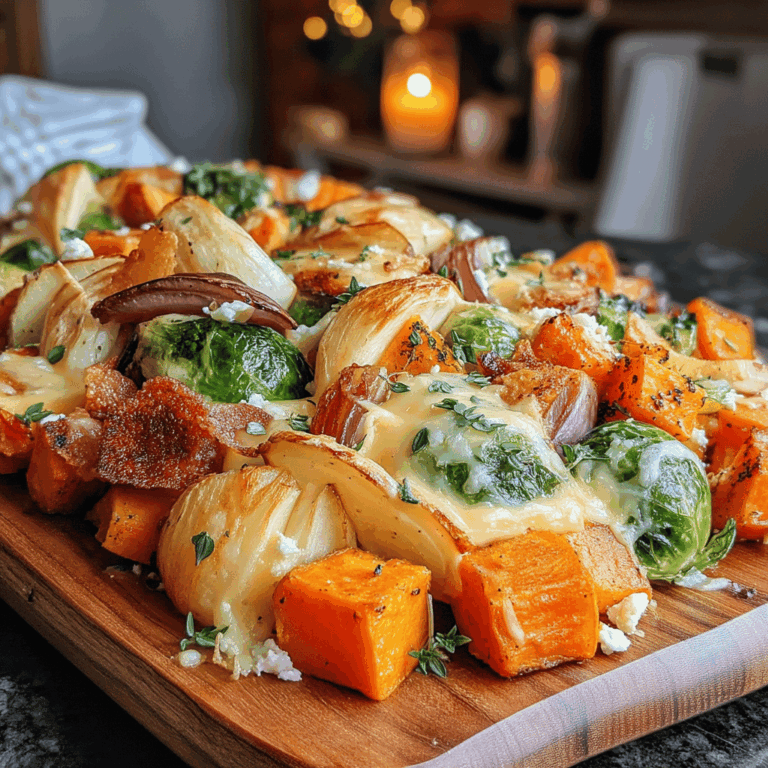 As the crisp air of autumn settles in, there's nothing quite like the comforting embrace of a warm, hearty meal that captures the essence of the season. Enter the "Cheesy Fall Harvest Sheet Pan Comfort with Apples and Sage." This delightful dish combines the rich flavors of roasted vegetables, the sweetness of fall apples, and the aromatic touch of fresh sage, all layered under a blanket of gooey cheese.